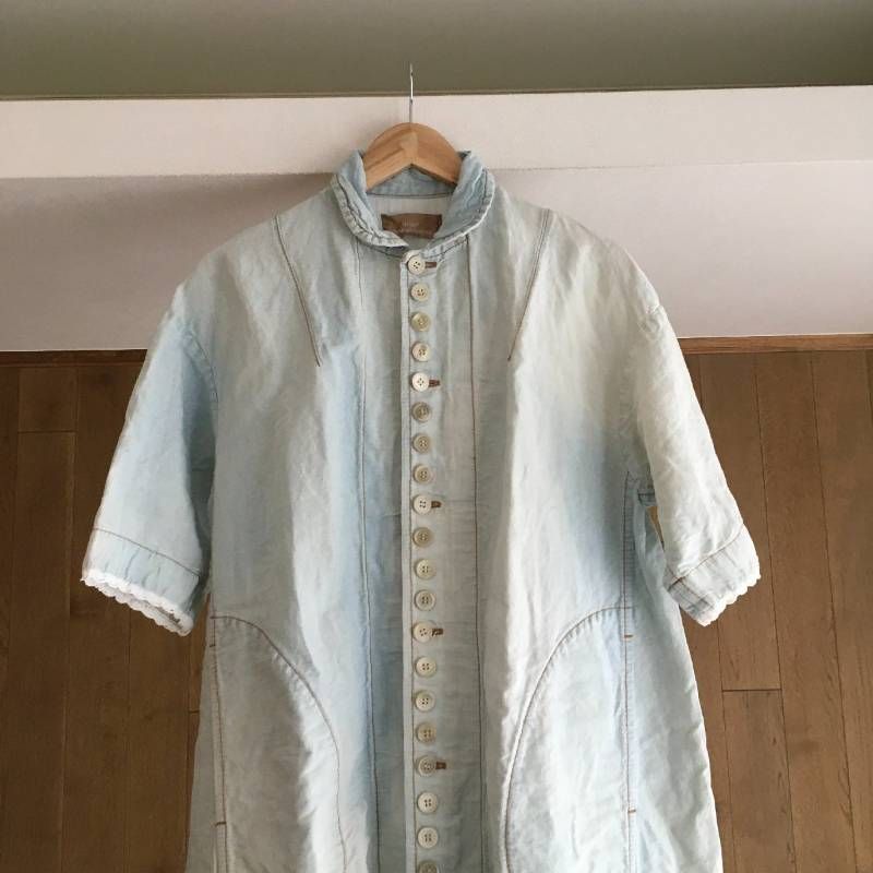 美品 tricot COMME des GARCONS トリココムデギャルソン デニム ロング 