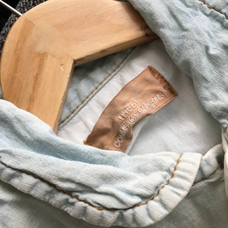 美品 tricot COMME des GARCONS トリココムデギャルソン デニム ロング