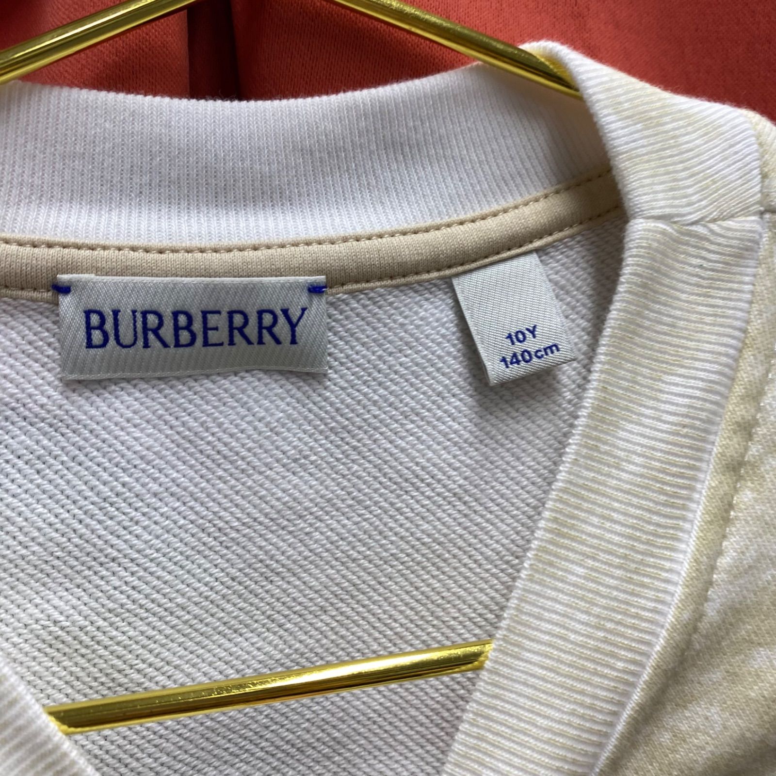 BURBERRY バーバリー キッズ kids ダック プリント トレーナー 長袖 