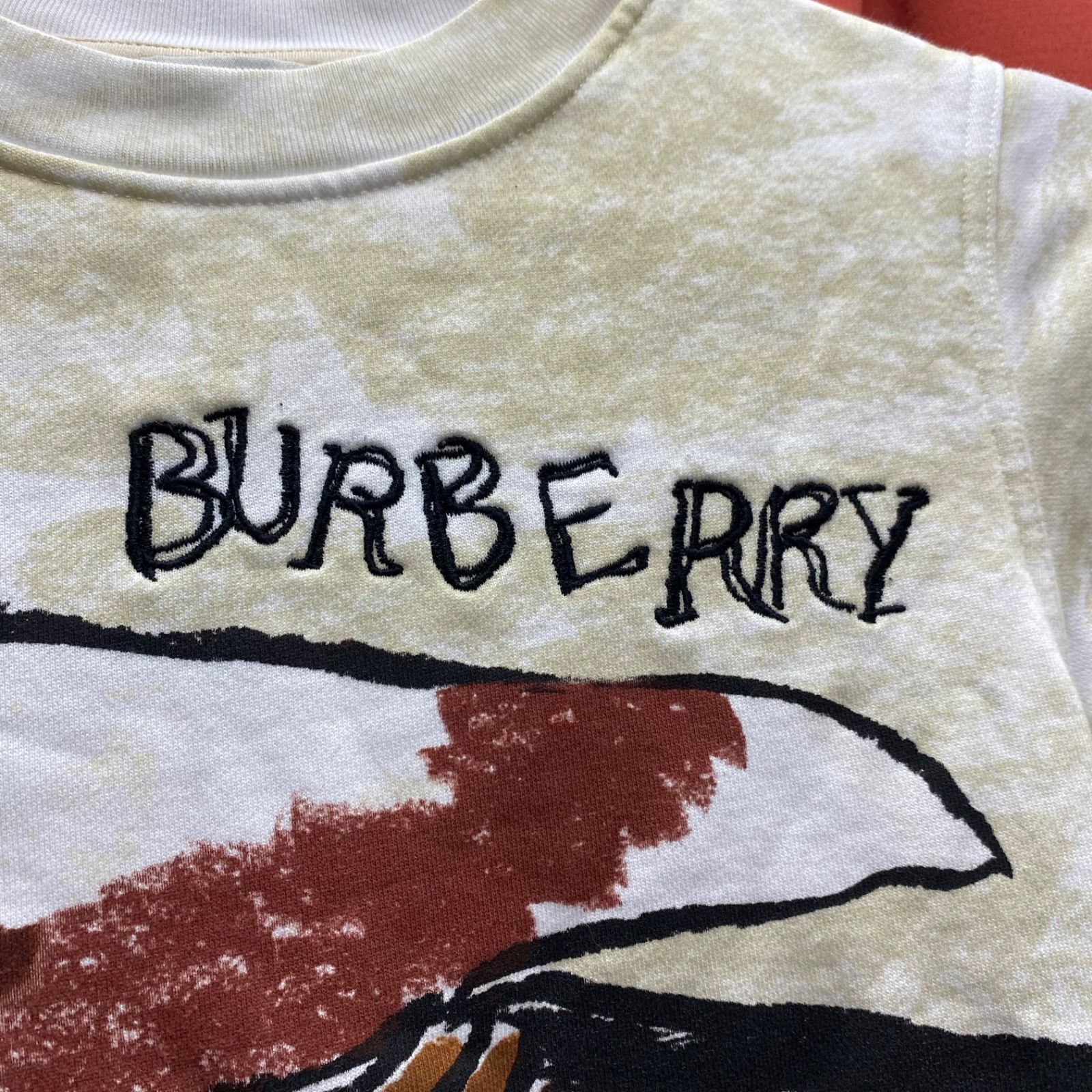 BURBERRY バーバリー キッズ kids ダック プリント トレーナー 長袖