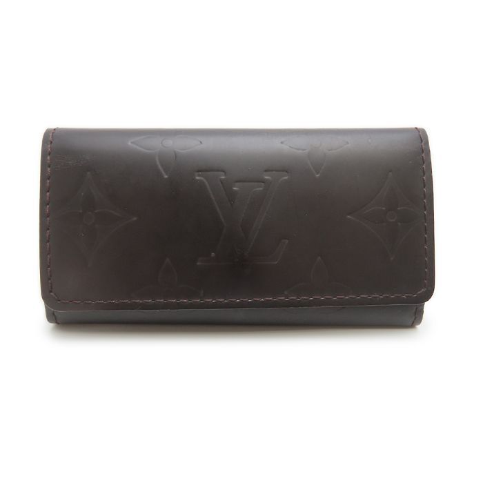【ルイヴィトン】4本用 キーケース ミュルティクレ4 モノグラムグラセ M66440 CA0073 廃盤 LOUIS VUITTON LV 中古 逸品質屋 丸高 甲子園店 人気 ブランド 高級 25k106-2