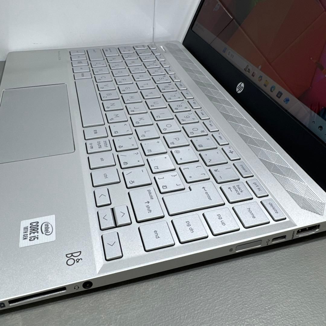 ノートPC 【限定】HP Pavilionモダンゴールド☘10世代i5☘NVMe512GB