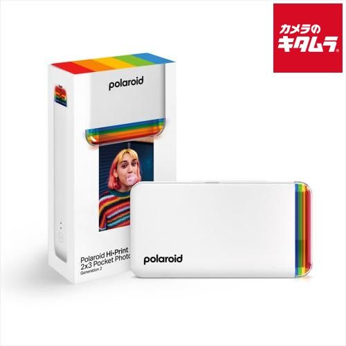 【新品】Polaroid Hi・Print 2×3 Pocket Photo Printer Generation 2 ホワイト ポラロイドカメラ インスタントカメラ