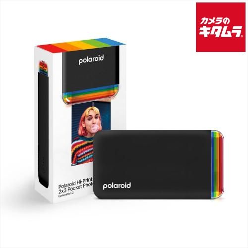 【新品】Polaroid Hi・Print 2×3 Pocket Photo Printer Generation 2 ブラック ポラロイドカメラ インスタントカメラ