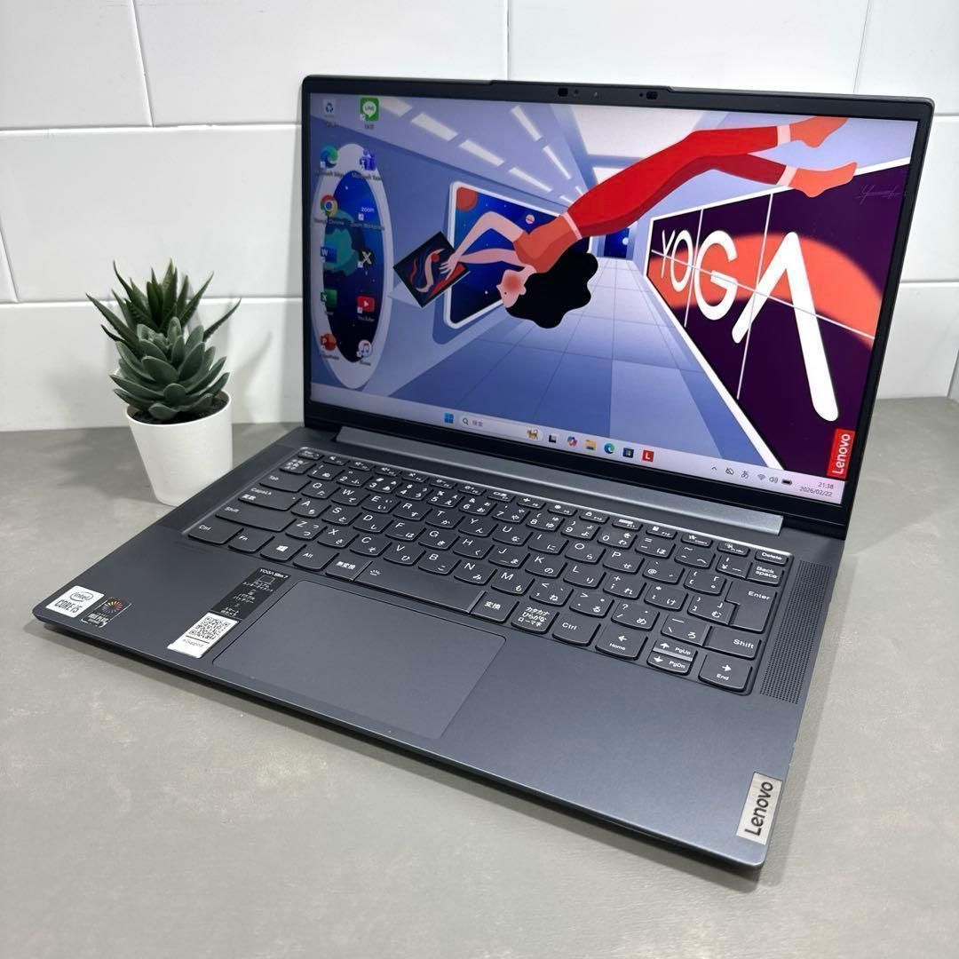 ノートPC 【限定】レノボYOGA Slim7☘️14型☘️10世代i5☘️NVMe512