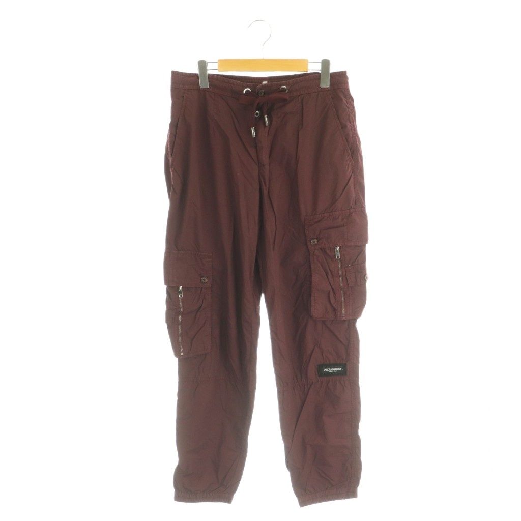 ドルチェ&ガッバーナ ドルガバ DOLCE&GABBANA カーゴパンツ イージー 46 ボルドー GWBZHT/G8DS1 B /MI ■GY18 10,147円