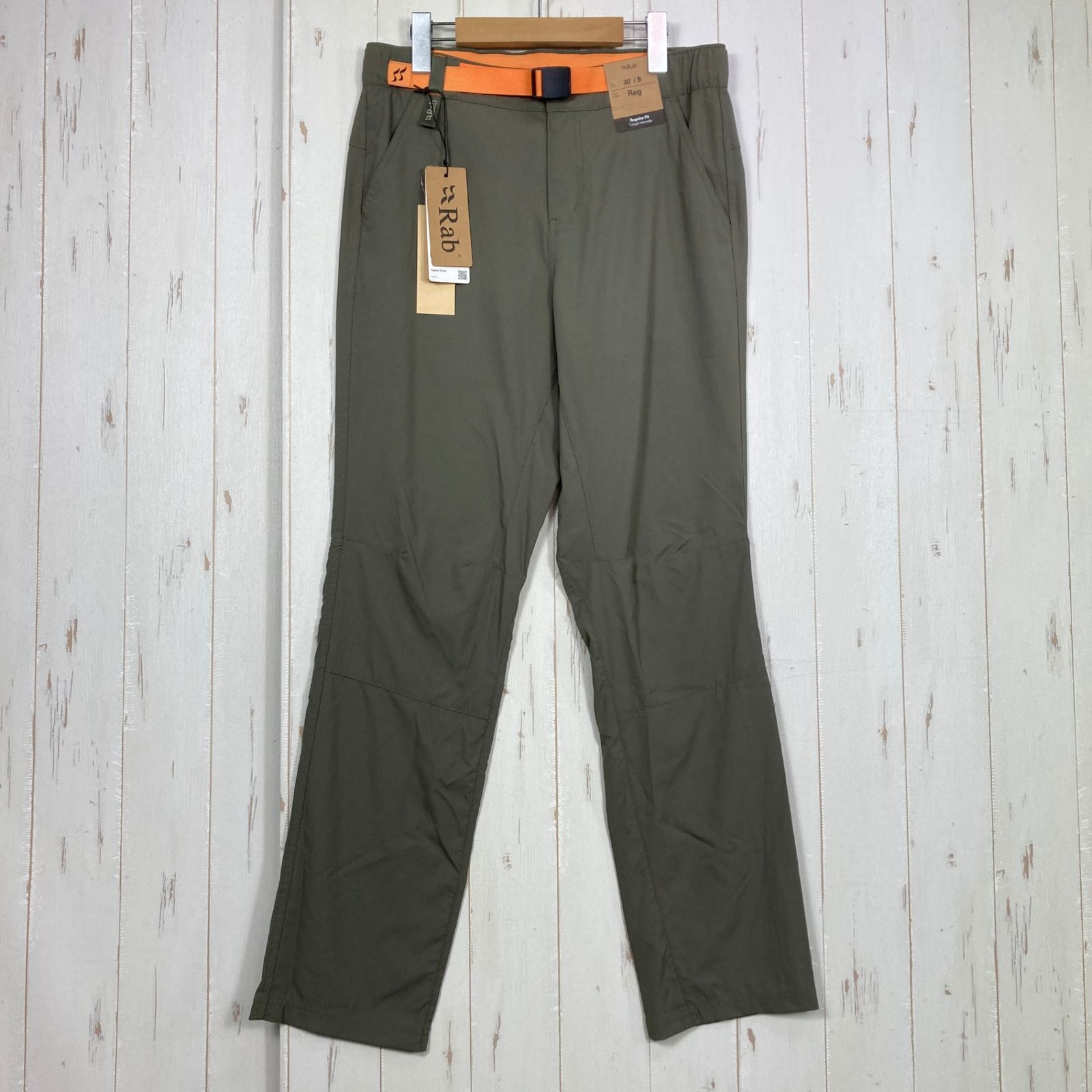 ✉️Men's S グリーン系 Rab ( ラブ ) アグデン パンツ Agden Pants QFW-26 LIGHT KAHKI z00058349 LIGHT KAHKI ソフトシェル ロングパンツ ボトムス ウェア