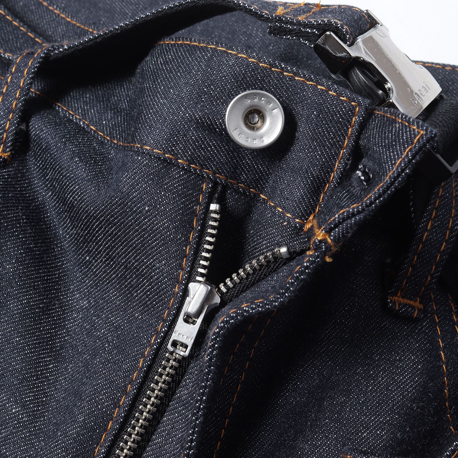 新品同様】Sacai サカイ パンツ インディゴ サイズ:2 | 25AW ワイド 