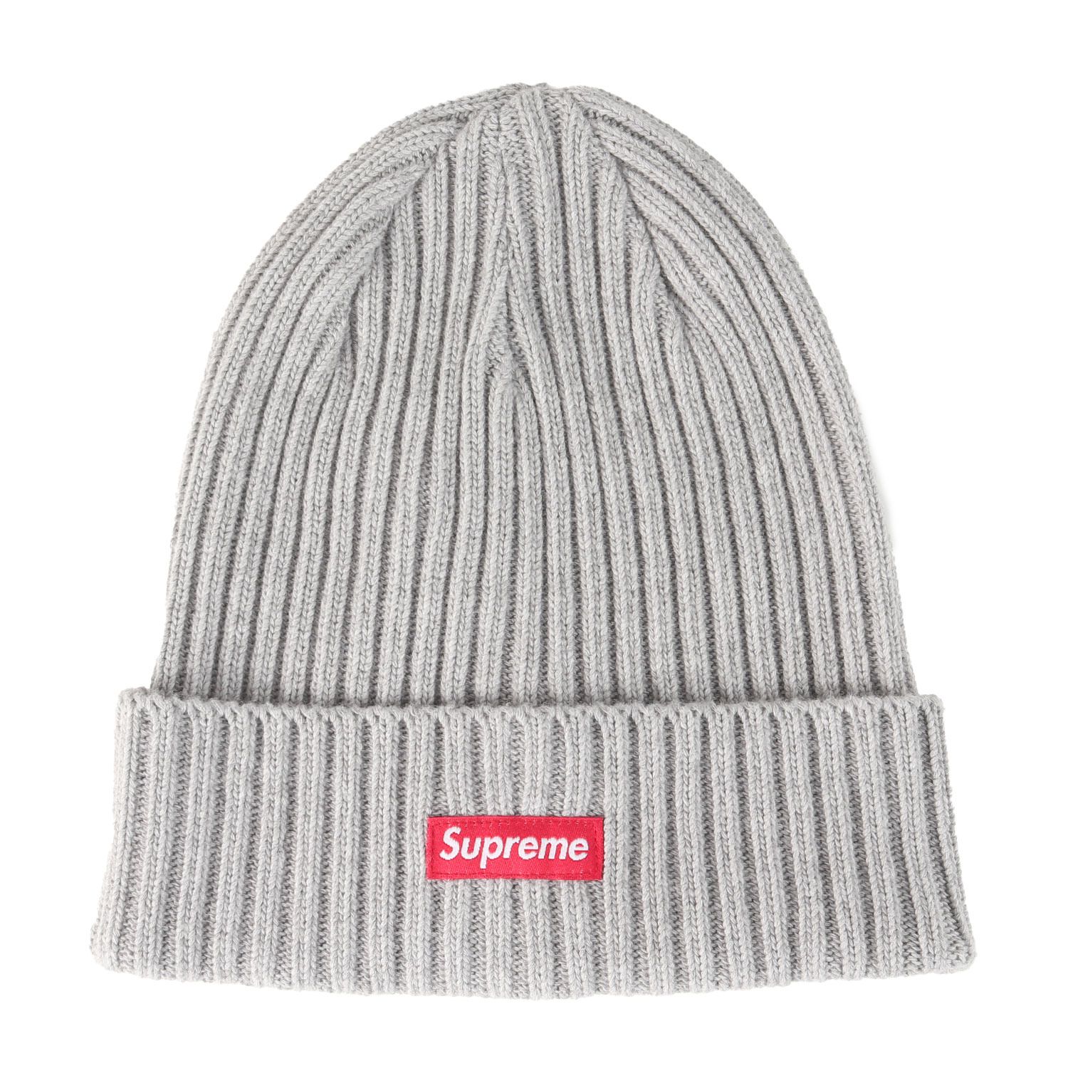 【美品】Supreme シュプリーム ビーニー グレー サイズ:FREE | 26SS オーバーダイ加工 コットンニット ビーニー Overdyed Beanie | ニットキャップ ニット帽【メンズ】【中古】