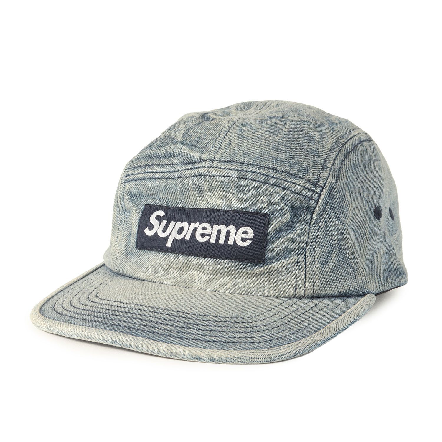 シュプリーム supreme キャップ　インディゴ 中古・古着通販】SUPREME (シュプリーム) キャップ インディゴ