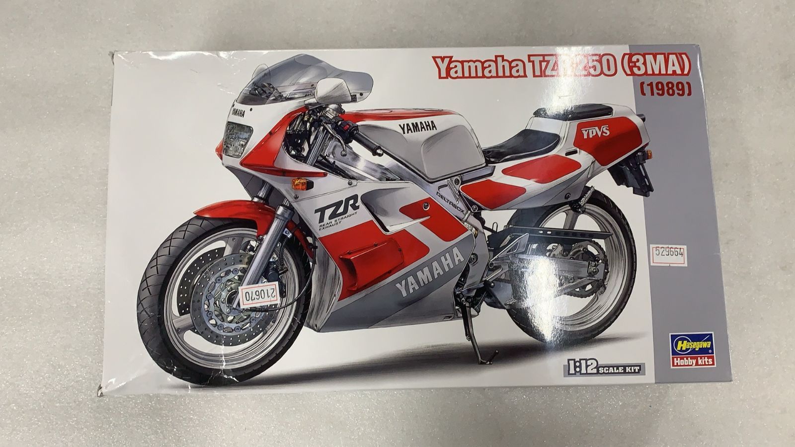 ☆ハセガワ 1/12 ヤマハ TZR250 (3MA) 1989 プラモデル BK17