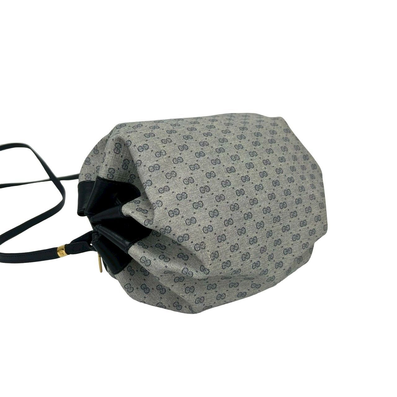 極 美品 GUCCI グッチ オールドグッチ ヴィンテージ マイクロGG ロゴ