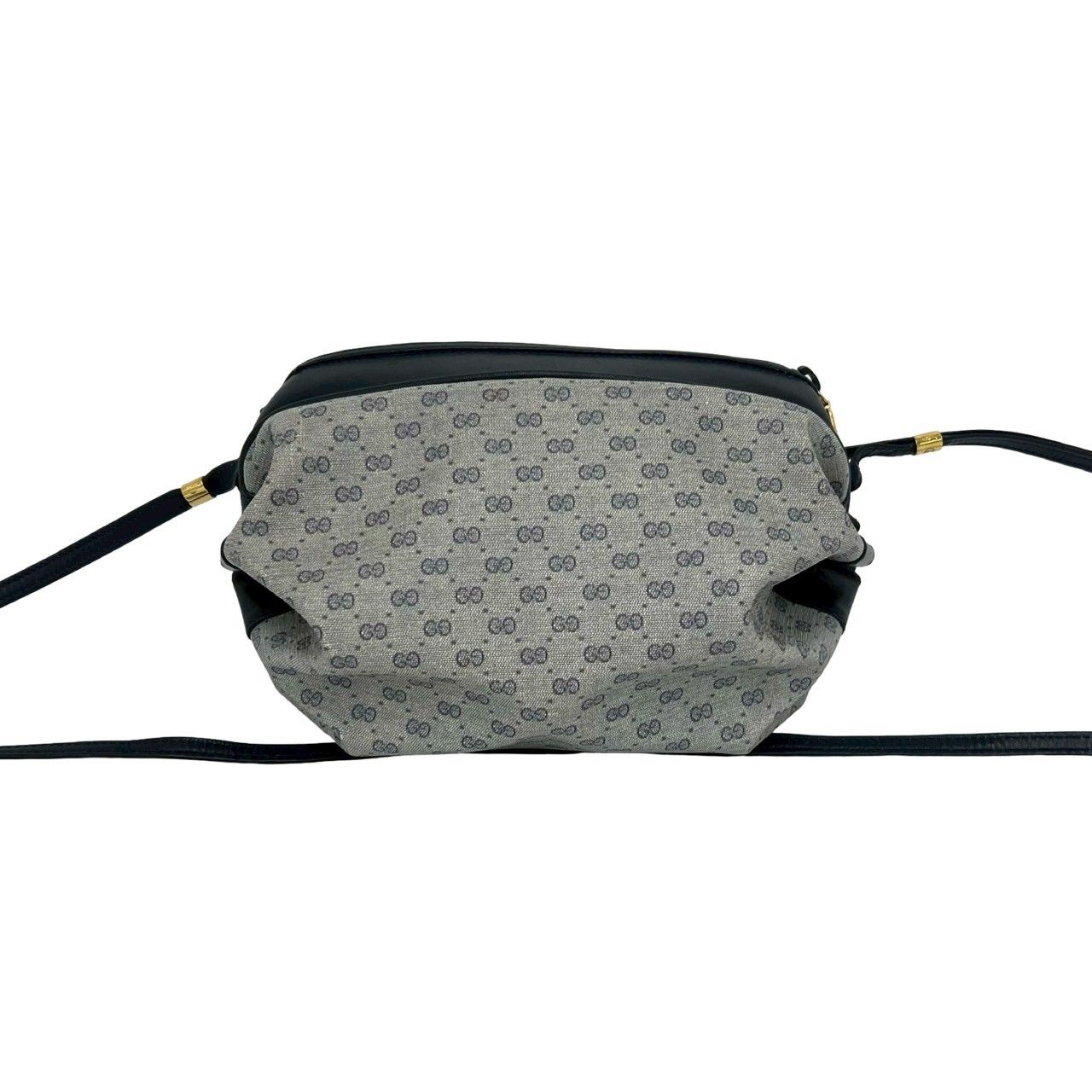 極 美品 GUCCI グッチ オールドグッチ ヴィンテージ マイクロGG ロゴ
