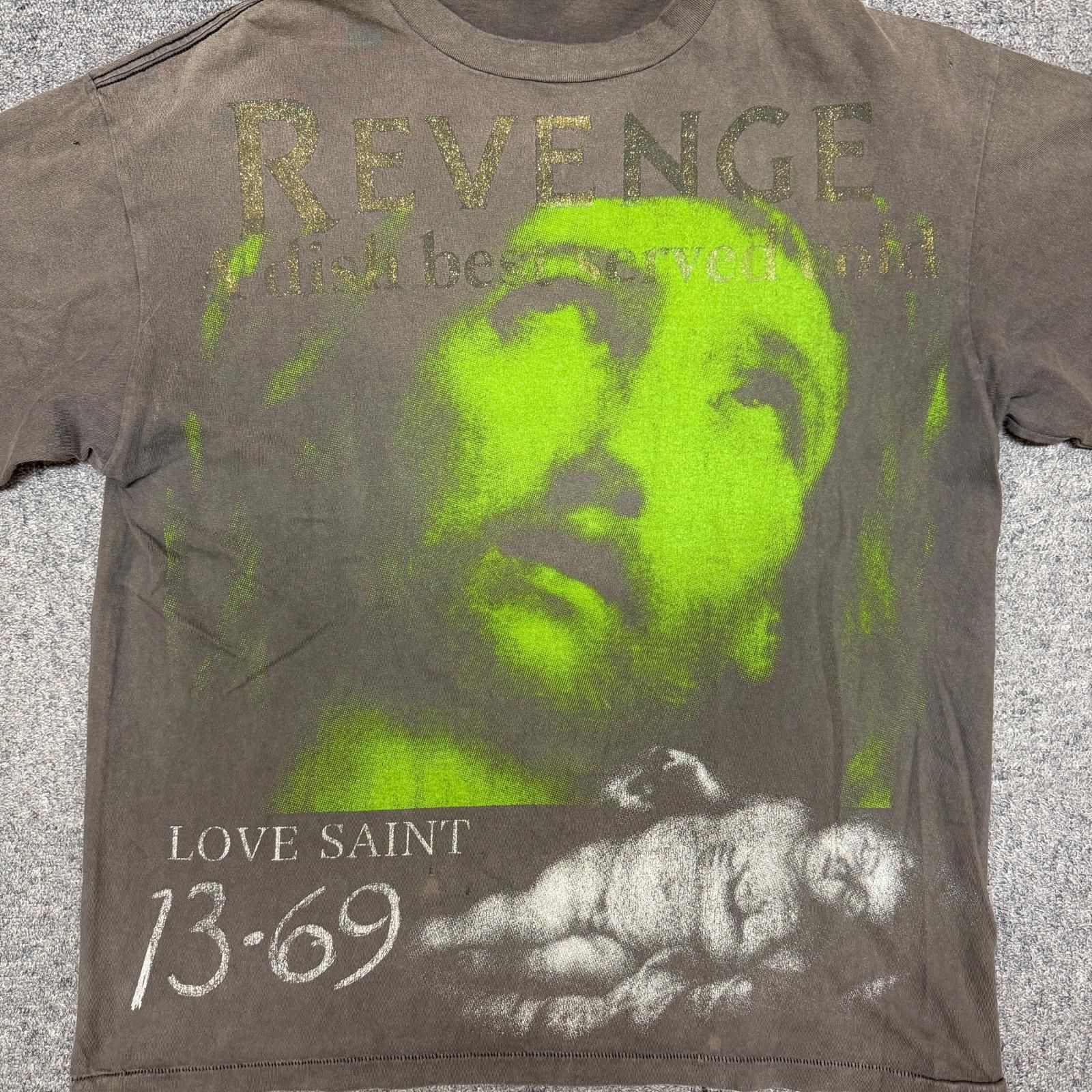 参考上代38500円 SAINT MICHAEL × BerBerJin 23SS BJ_SS TEE / REVENGE