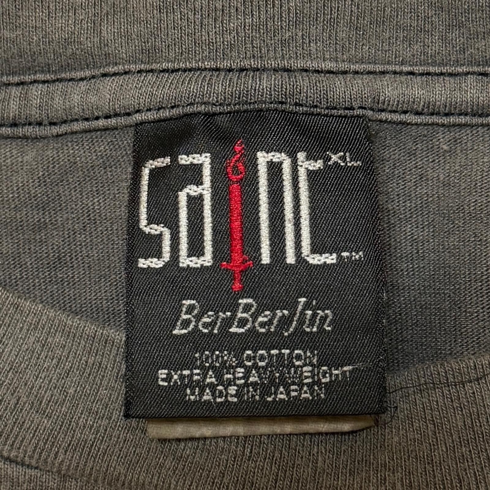 参考上代38500円 SAINT MICHAEL × BerBerJin 23SS BJ_SS TEE / REVENGE 