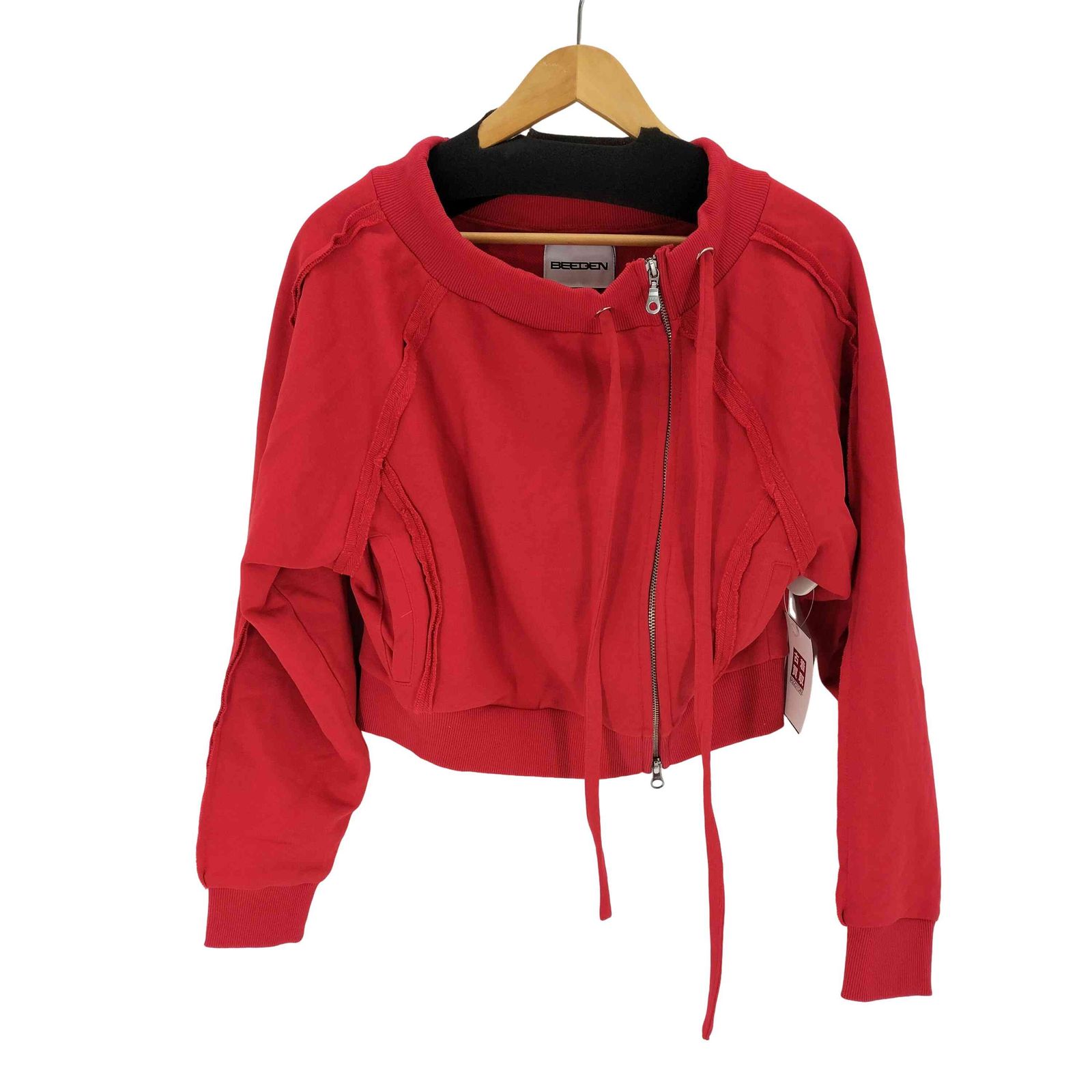 ユーズドフルギ USED古着 {{BEEDEN}} OF F SHOULDER SIDE ZIP TOPS レディース FREE