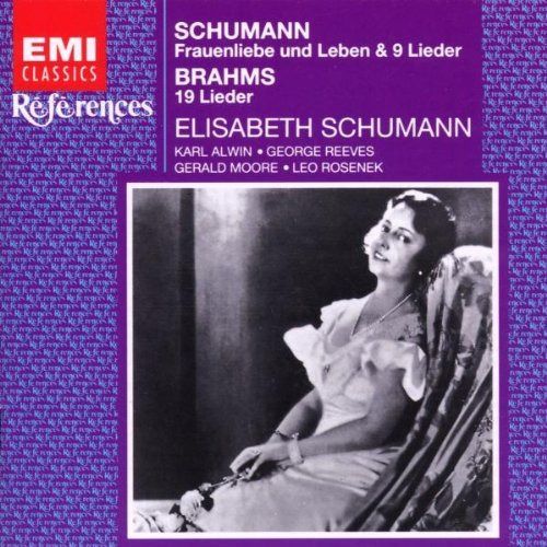 【CD】Schumann/Brahms;Lieder
