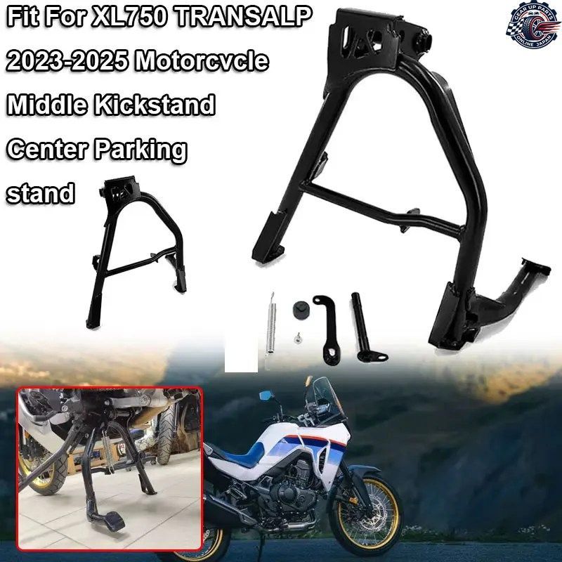 XL 750 モーターサイクル ミドルセンターキックスタンド ホンダ XL750 トランザルプ XL-750 2023-2025 キックスタンドサポートブラケット