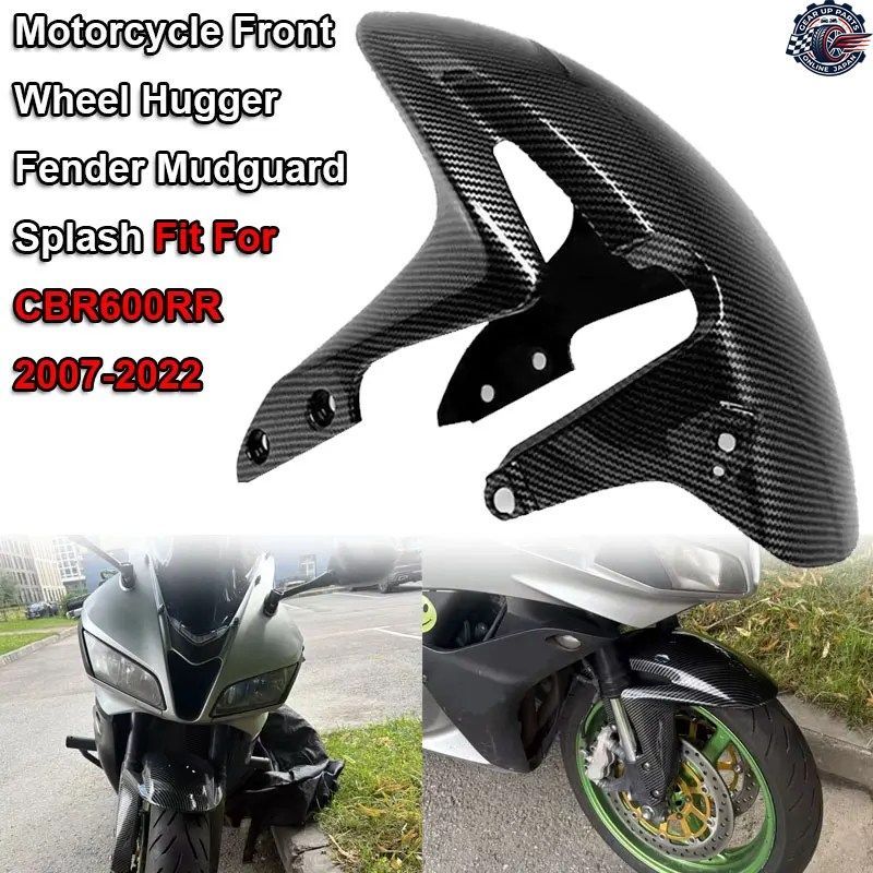 ホンダ CBR600RR 2007-23 2024 オートバイ用フロントホイールハガーフェンダーマッドガードスプラッシュガードフェアリングカバー 10,035円