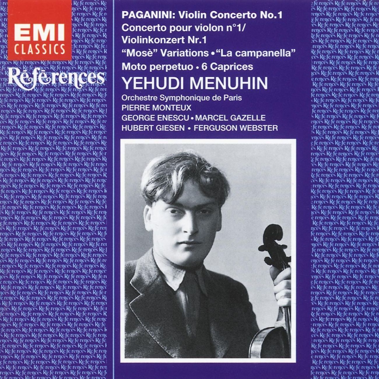 【CD】Menuhin Plays Paganini