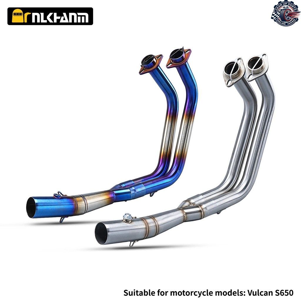 オートバイ用エキゾースト LEO TOC 改造フロントパイプ VULCAN S650 650S 650 S VN650 ピットバイク エルボー