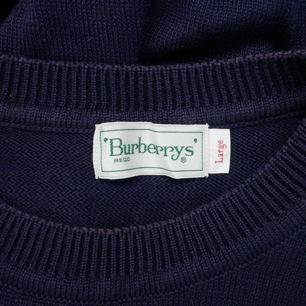 バーバリーズ Burberrys ニット セーター プルオーバー 長袖 コットン