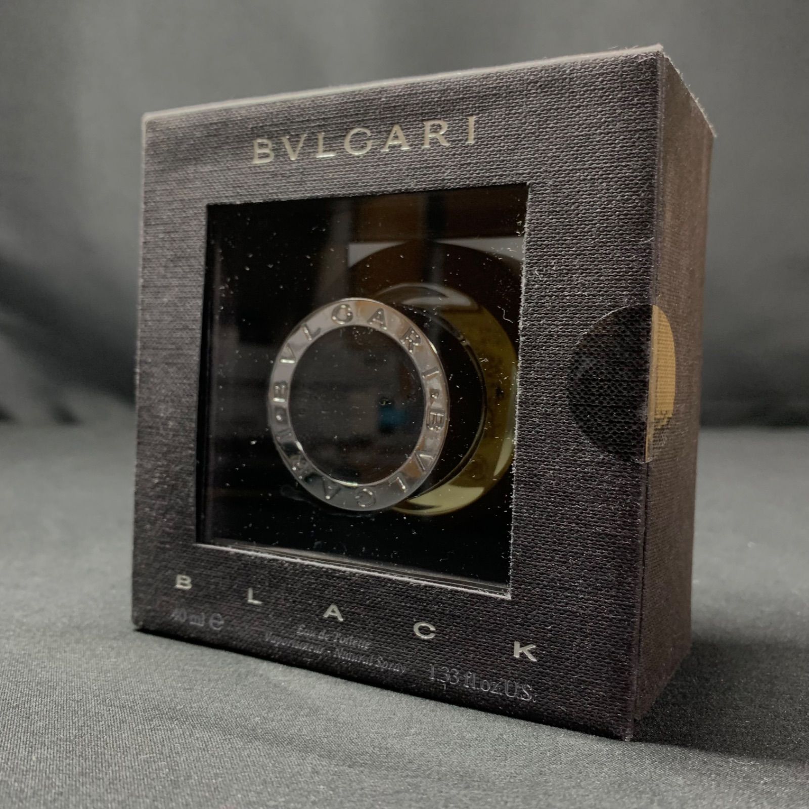 F035 未開封 BVLGARI ブルガリ ブラック 40ml EDT 日本語表記あり 香水 コスメ 化粧品