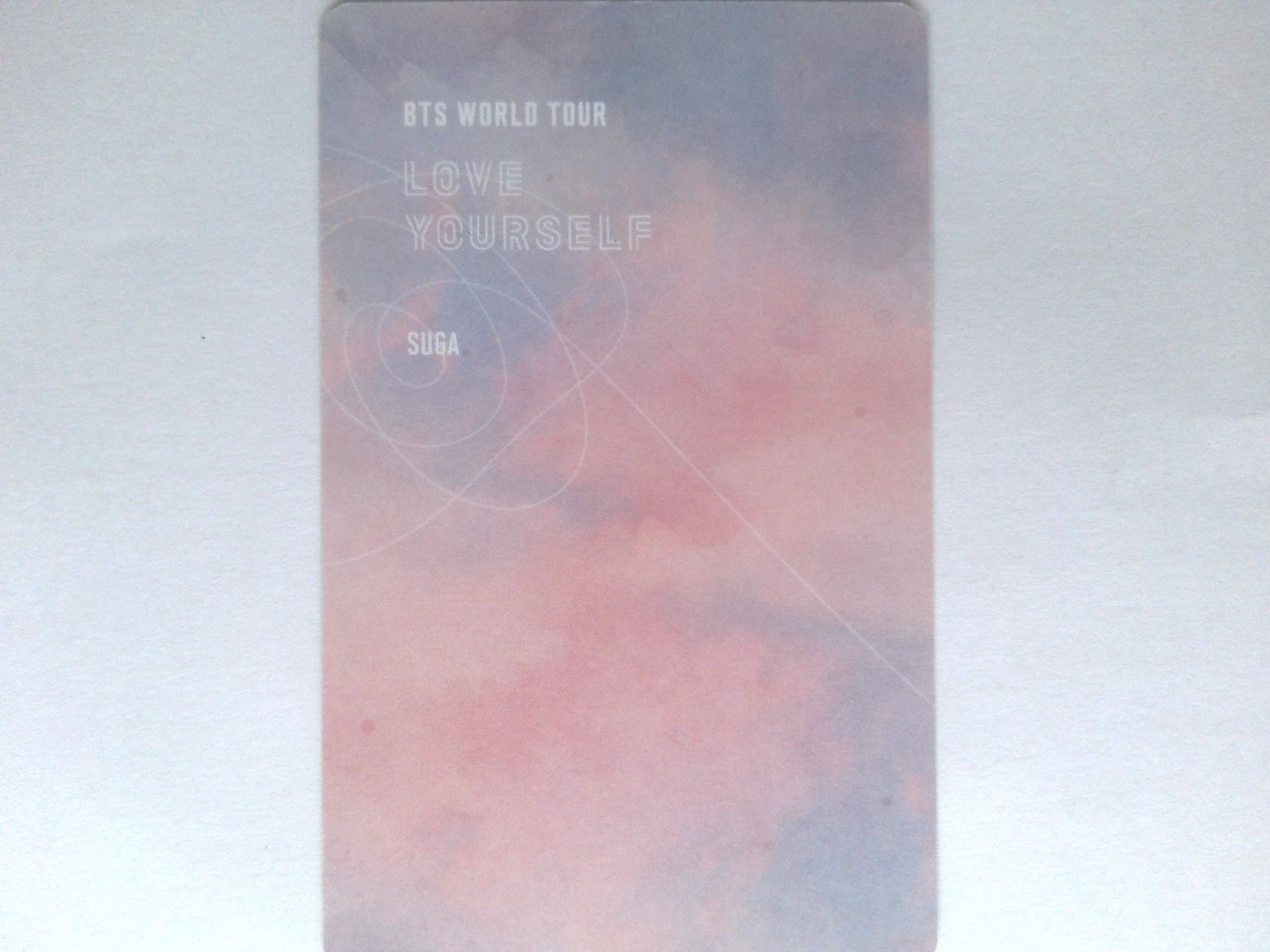 BTS トレカ 会場限定 ソウルコン sys ランダムトレカ ユンギ SUGA bts ARIRANG 韓国 コヤン 会場限定 特典 トレカ suga ユンギ - メルカリ