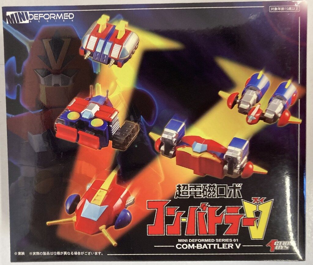 【新品未開封】アートストーム 合体ミニディフォルメシリーズ 01 コンバトラーV 安い，人気 ArtStorm ミニディフォルメ コン・バトラーV