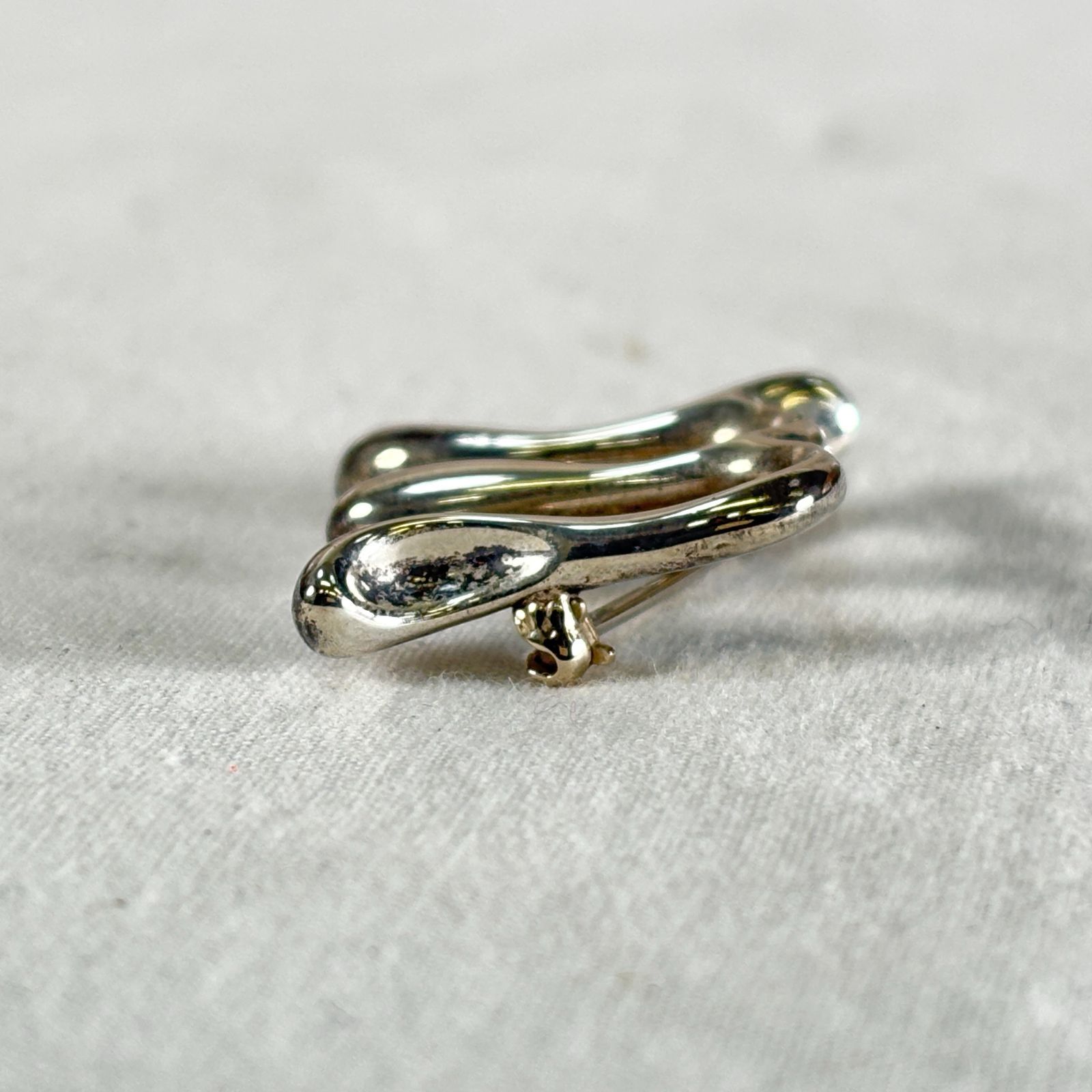 TIFFANY&Co. ティファニー イニシャル M ブローチ シルバー925 6.27g