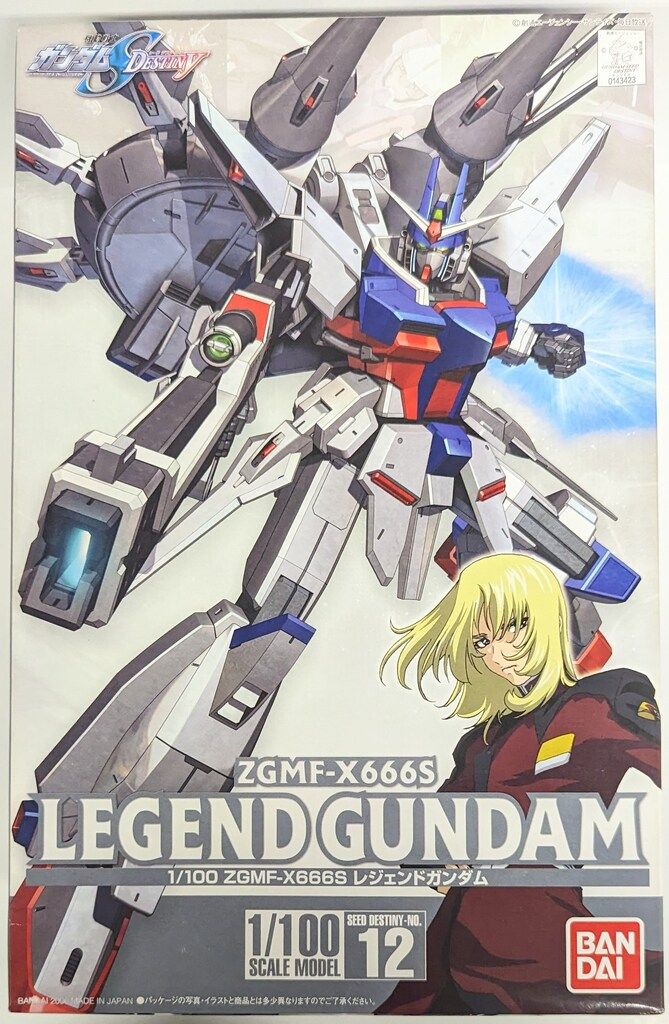 バンダイ 1/100 機動戦士ガンダムSEED DESTINY レジェンドガンダム/初回版 12