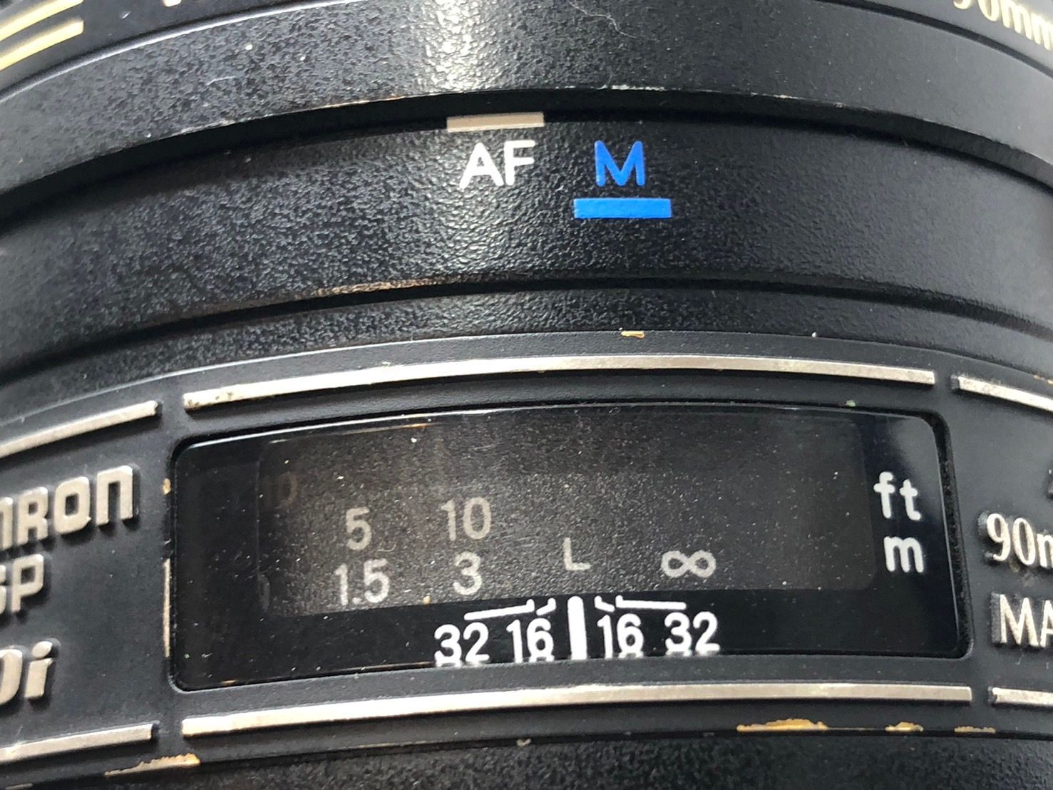 ◇ジャンク TAMRON タムロン カメラレンズ SP AF90㎜F 1:2.8 Di MACRO