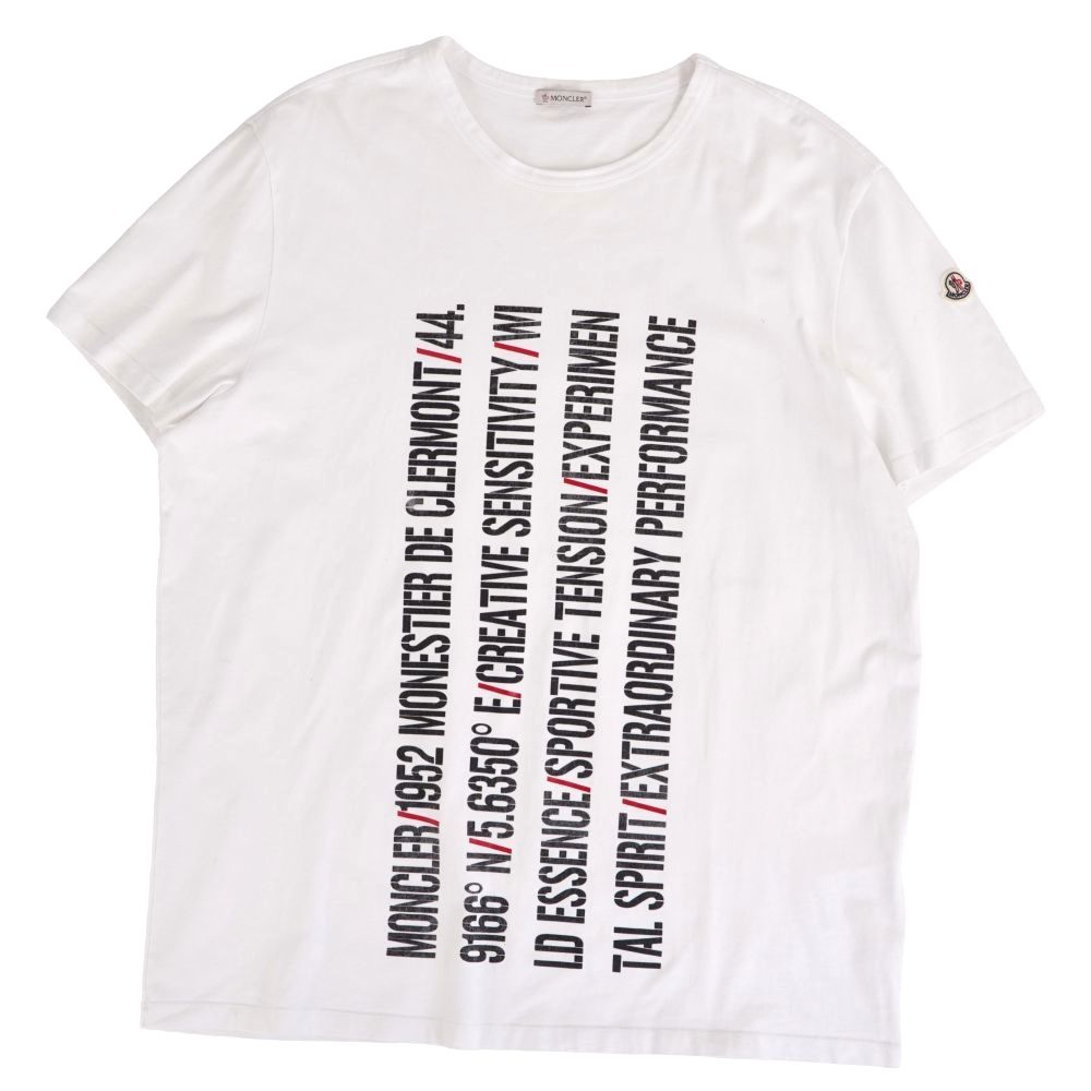 美品 モンクレール MONCLER Tシャツ 2019 カットソー ショートスリ 