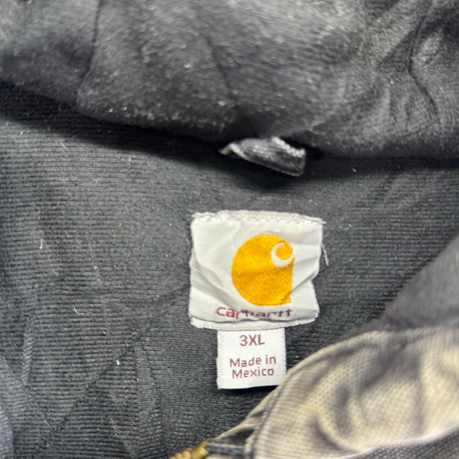 古着 カーハート Carhartt ダック ジャケット フルジップ アクティブ