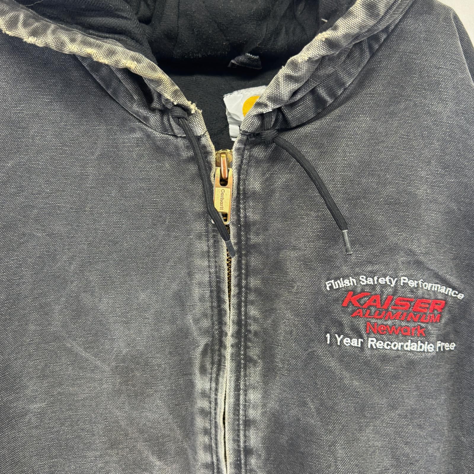 古着 カーハート Carhartt ダック ジャケット フルジップ アクティブ 