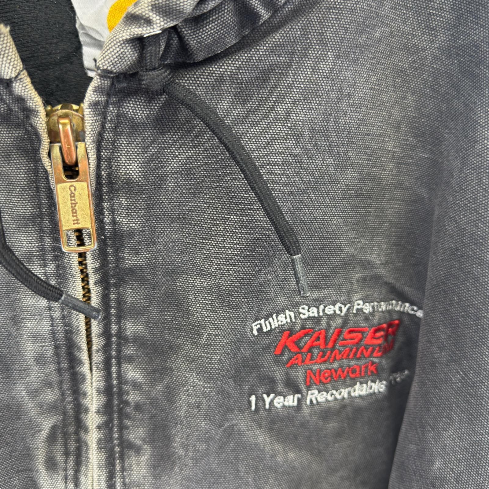 古着 カーハート Carhartt ダック ジャケット フルジップ アクティブ