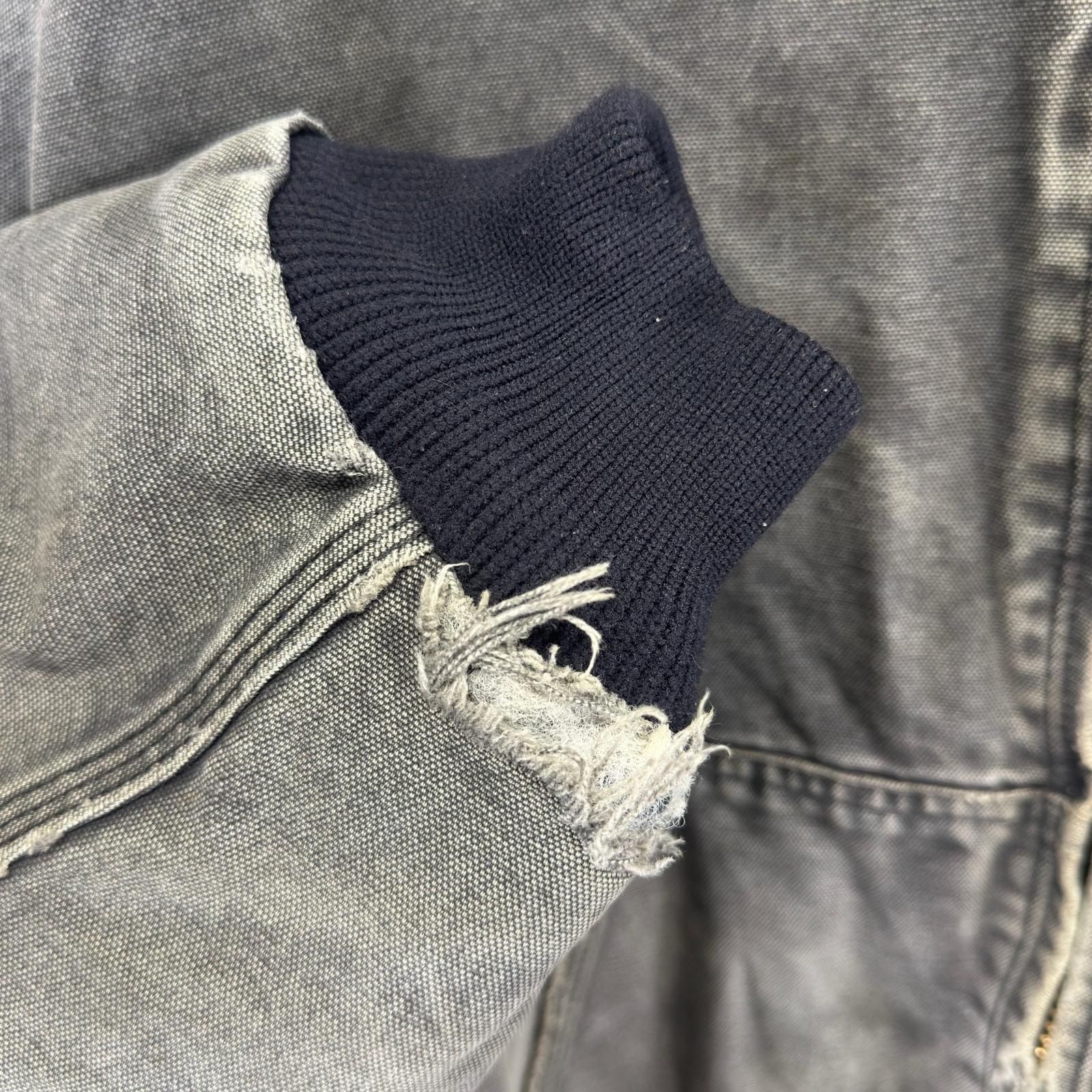 古着 カーハート Carhartt ダック ジャケット フルジップ アクティブ 