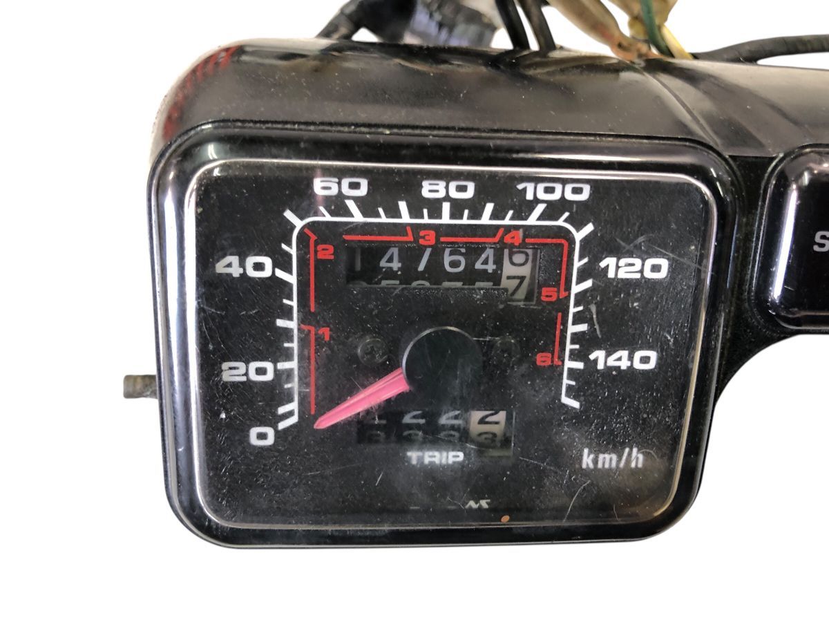 HONDA　XLR250　BAJA　バハ　MD22　メーター　組み換え　補修にも（中古）2901-N2358