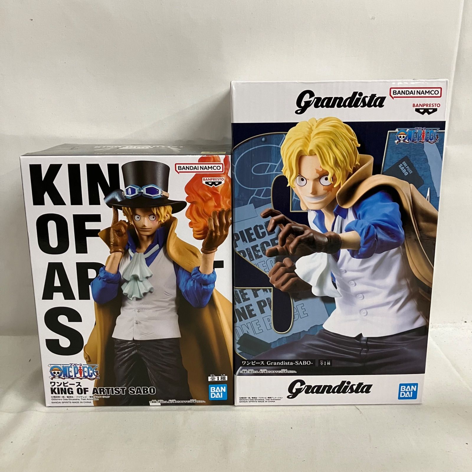 未開封 ワンピース Grandista KING OF ARTIST サボ フィギュア 6個 
