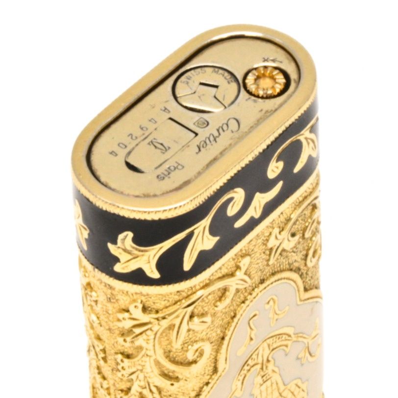 美品 カルティエ Cartier ロイキング ヴィンテージ ガスライター