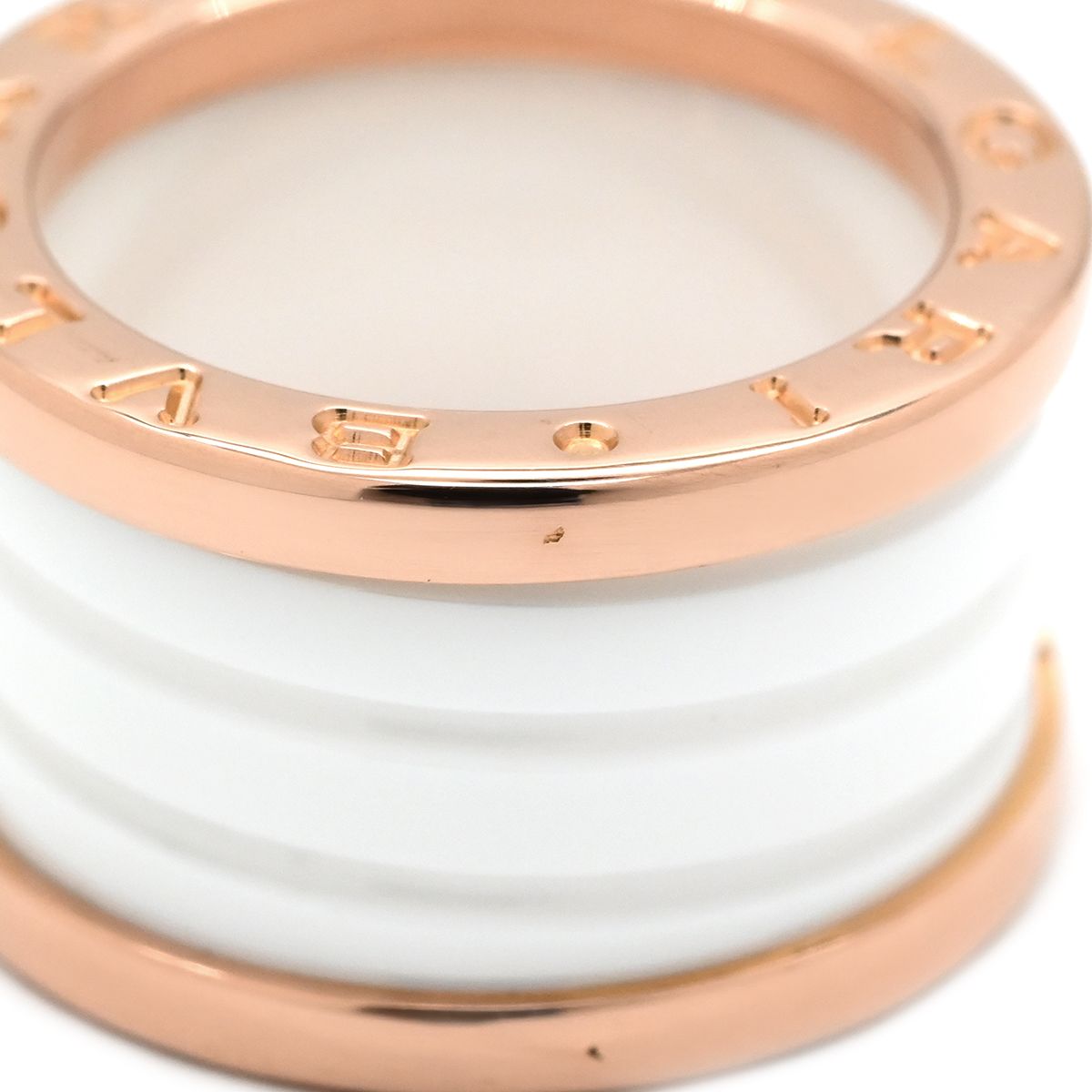 BVLGARI B-zero1 ビーゼロワン2バンド #48 指輪 K18PG