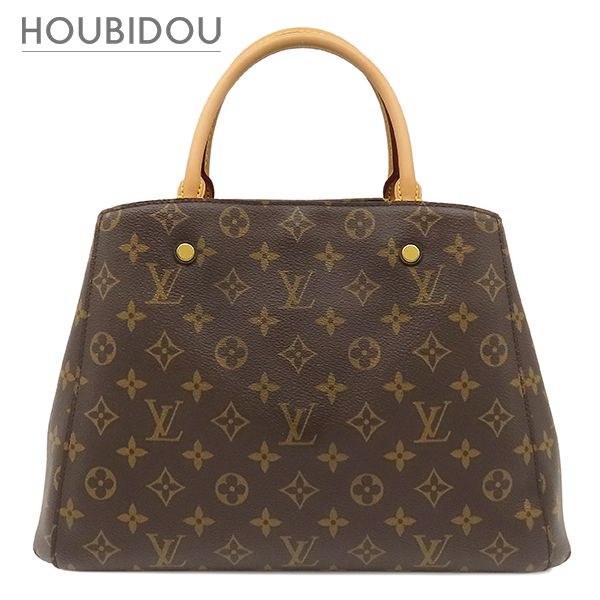 ルイヴィトン LOUIS VUITTON 2WAYバッグ モンテーニュMM モノグラム