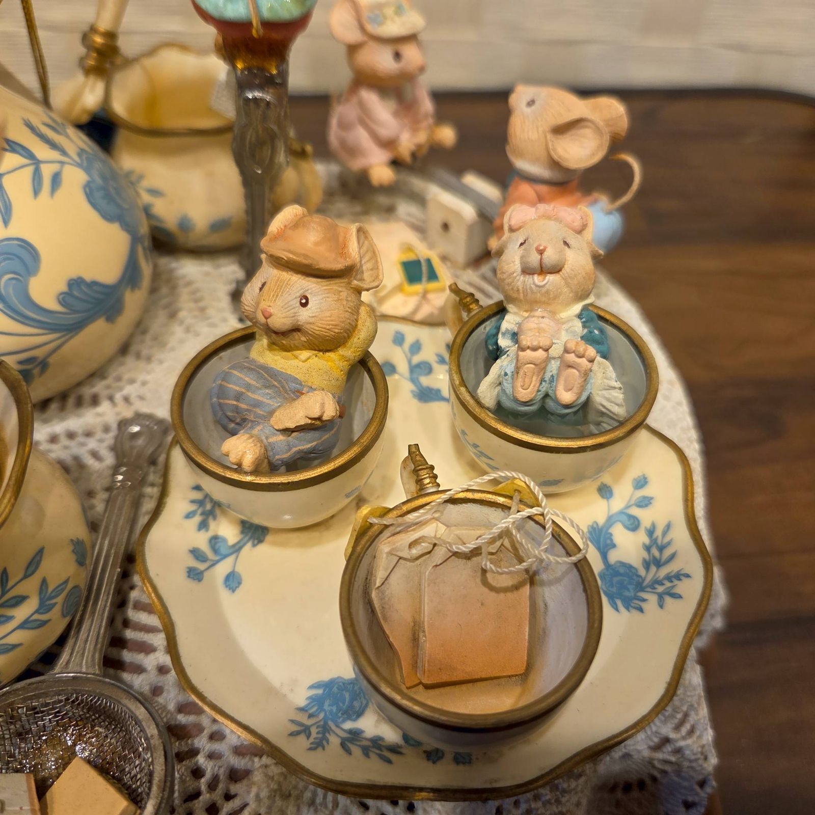 値下げしました※【超希少！】ENESCO エネスコ オルゴール ネズミ