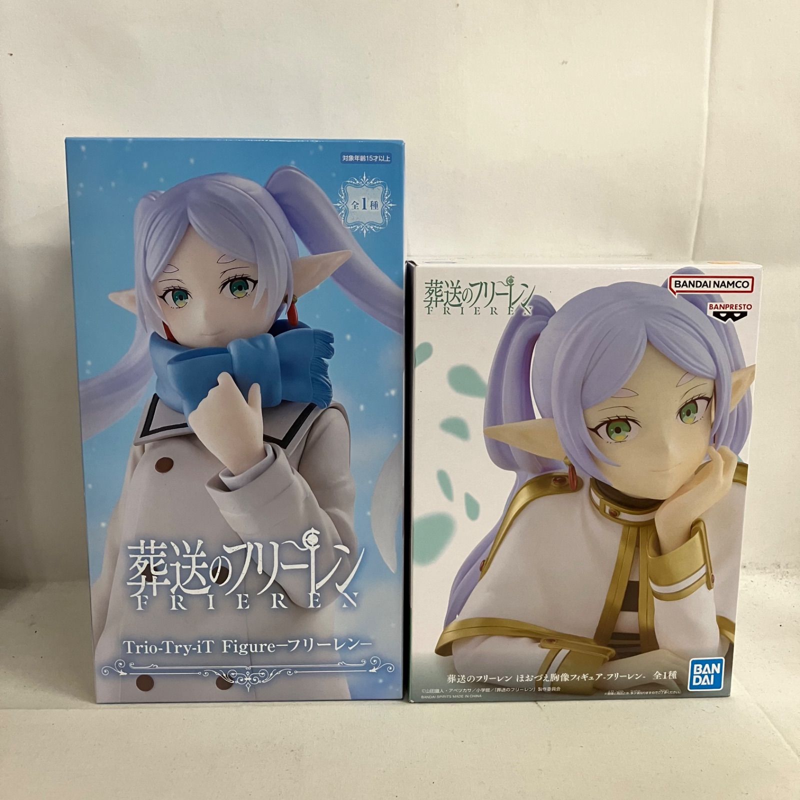 【葬送のフリーレン】ほおづえ胸像フィギュア+Trio-Try-iT Figure 未開封 葬送のフリーレン Trio-Try-iT 他 フリーレン ほおづえ胸像