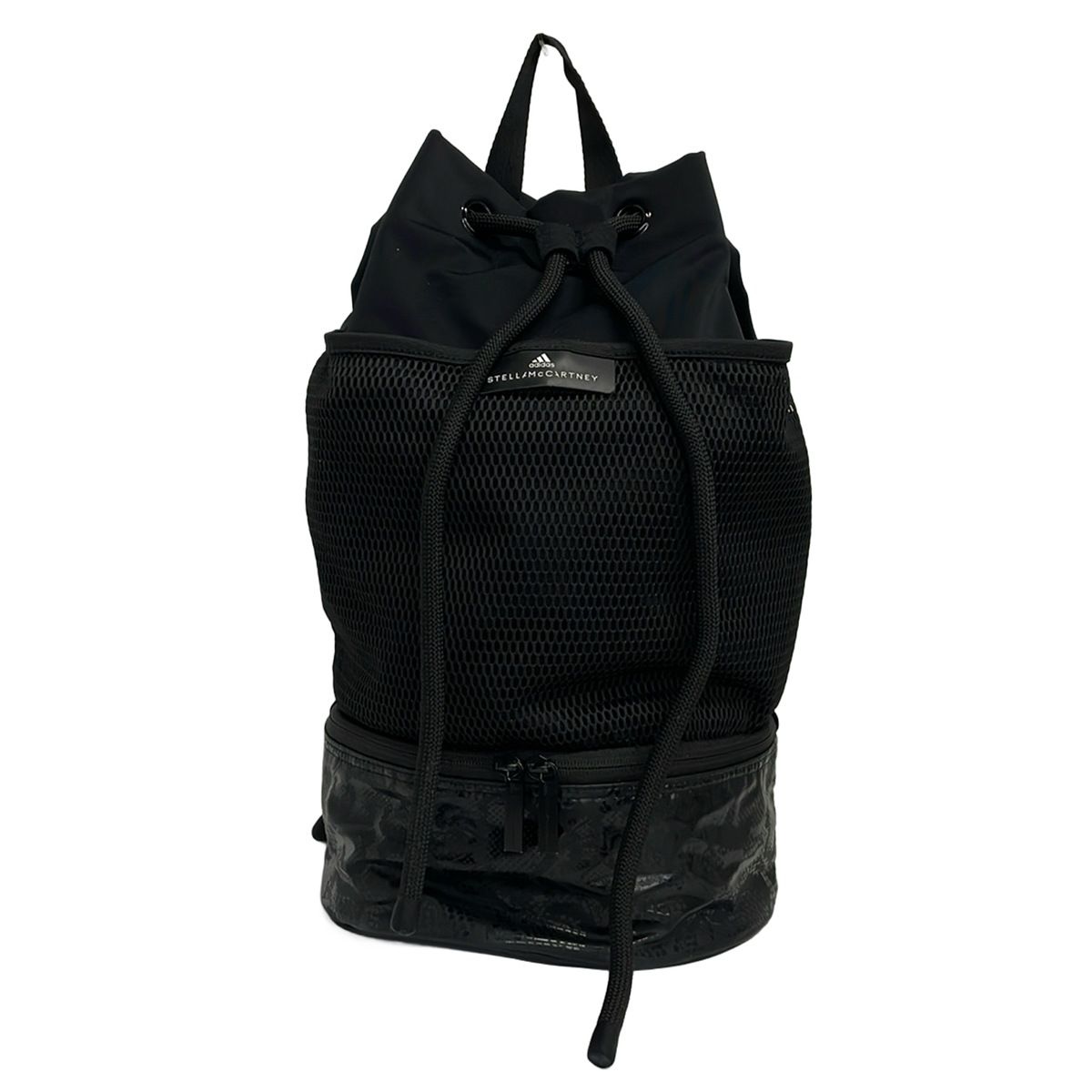 【美品】  by Stella McCartney リュック 黒 ADIDAS BY STELLA McCARTNEY(アディダスバイステラマッカートニー