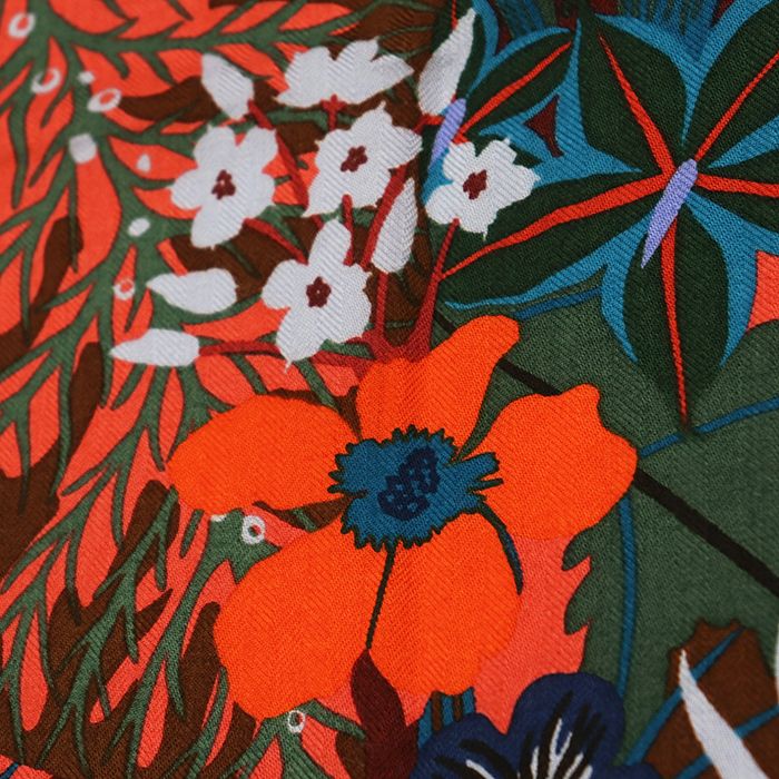 エルメス カシミヤシルク140 (未使用) タイガータイガー HERMES - エルメス カシミヤシルク140 (未使用) タイガータイガーの