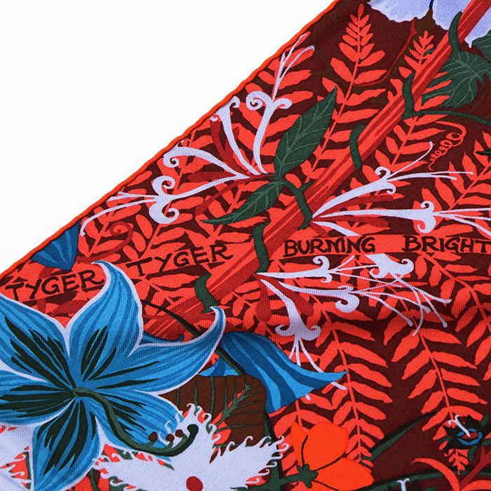 エルメス カシミヤシルク140 (未使用) タイガータイガー HERMES - エルメス カシミヤシルク140 (未使用) タイガータイガーの