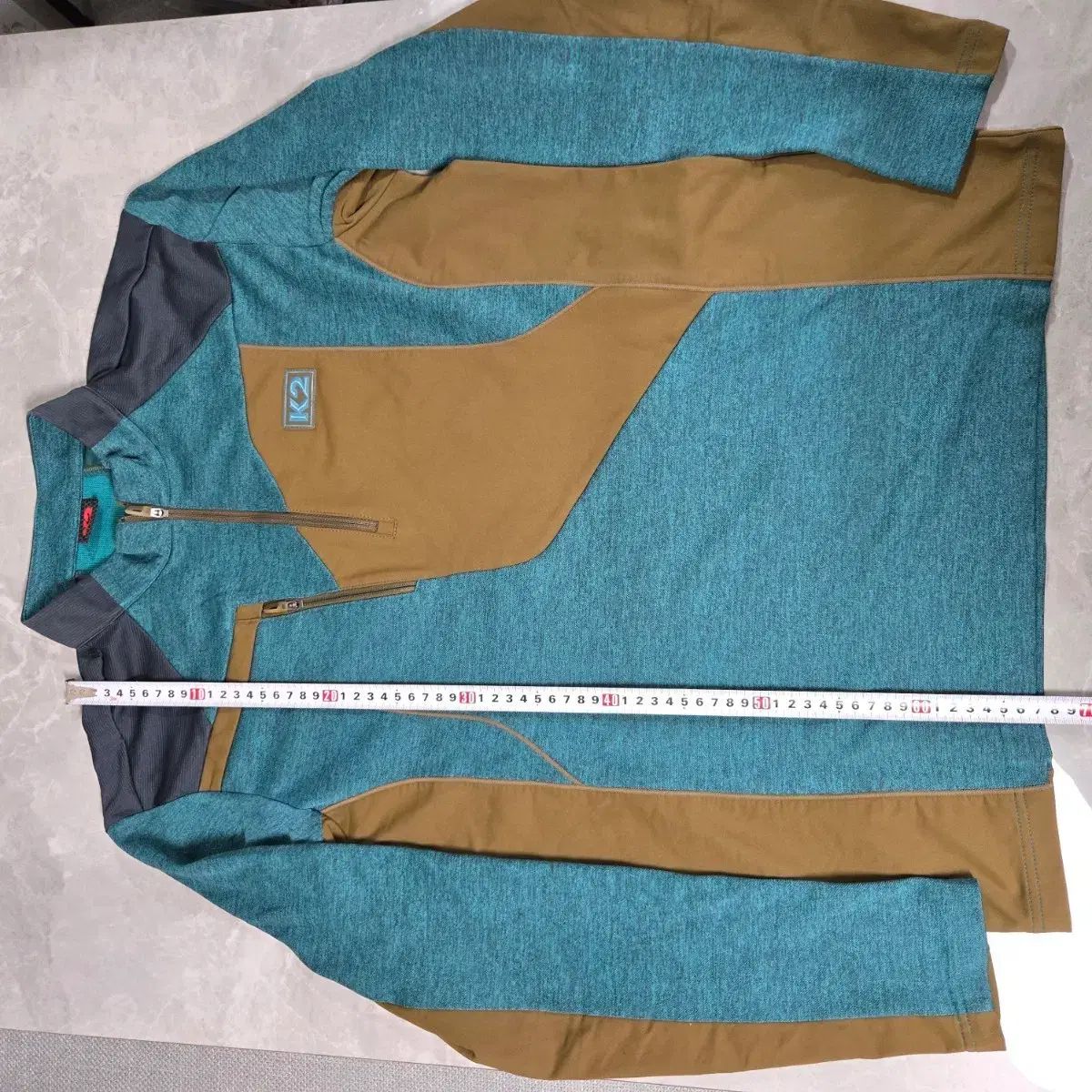 K2 サン ジップアップ Tシャツ ブルー