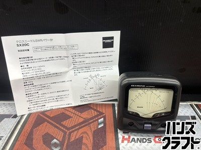 ■【動作未確認】DIAMOND ANTENNA ダイヤモンドアンテナ SX20C クロスニードルSWRパワー計【ハンズクラフト宮崎新名爪店】