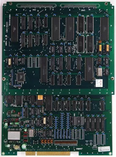 【中古】アーケード基板 剣豪 [基板のみ]